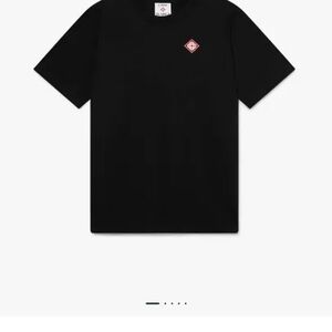 Cassa Blanca black Diamond Logo short sleeve shirt